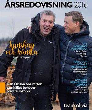 Team Olivia Groups årsredovisning för 2016