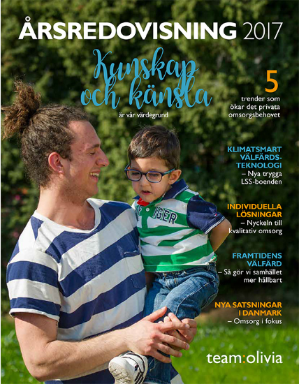 Team Olivia Groups Årsredovisning och Hållbarhetsrapport 2017