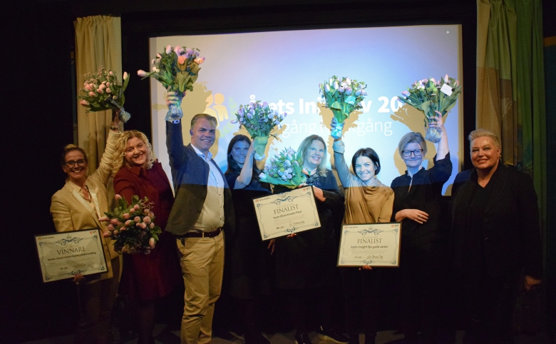 Festlig prisutdelning i finalen till Årets initiativ 2021 ”Framgång i motgång”