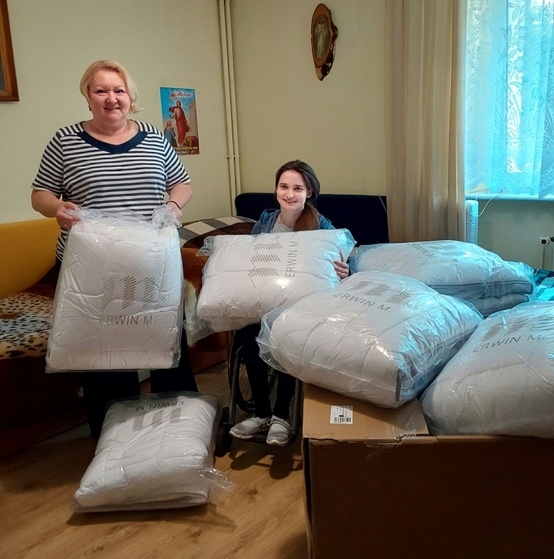 Team Olivias insamling till organisationen Open Hearts i Ukraina fortsätter