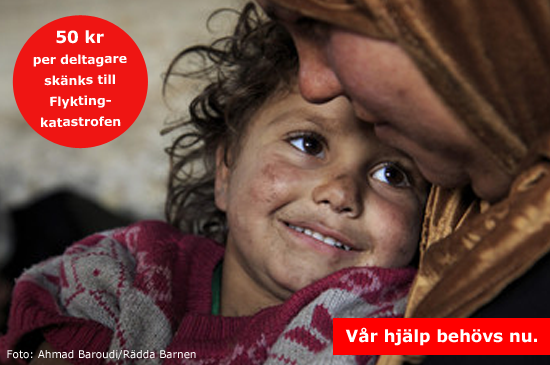 Team Olivia stödjer Rädda Barnen